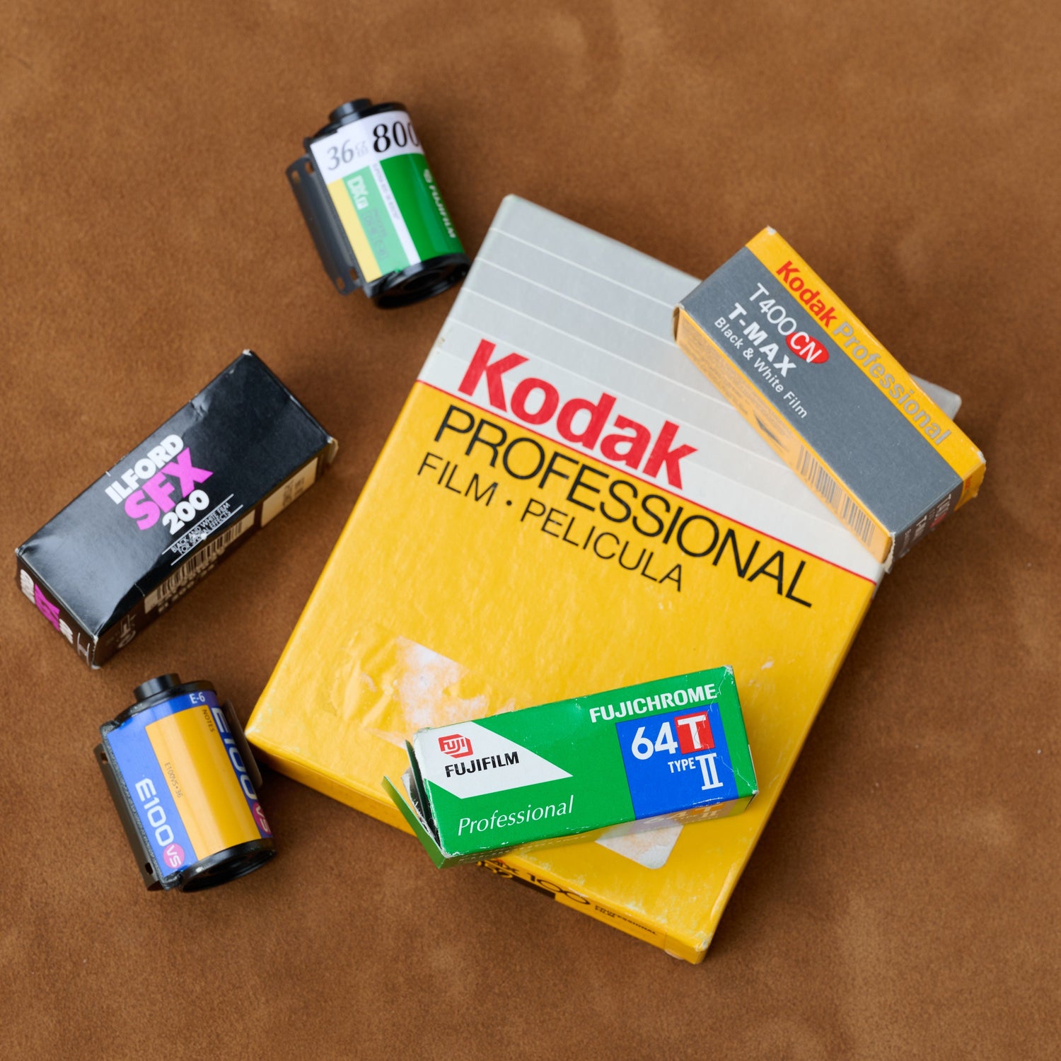 Shop our collection of 35mm, 120 and large format sheet films