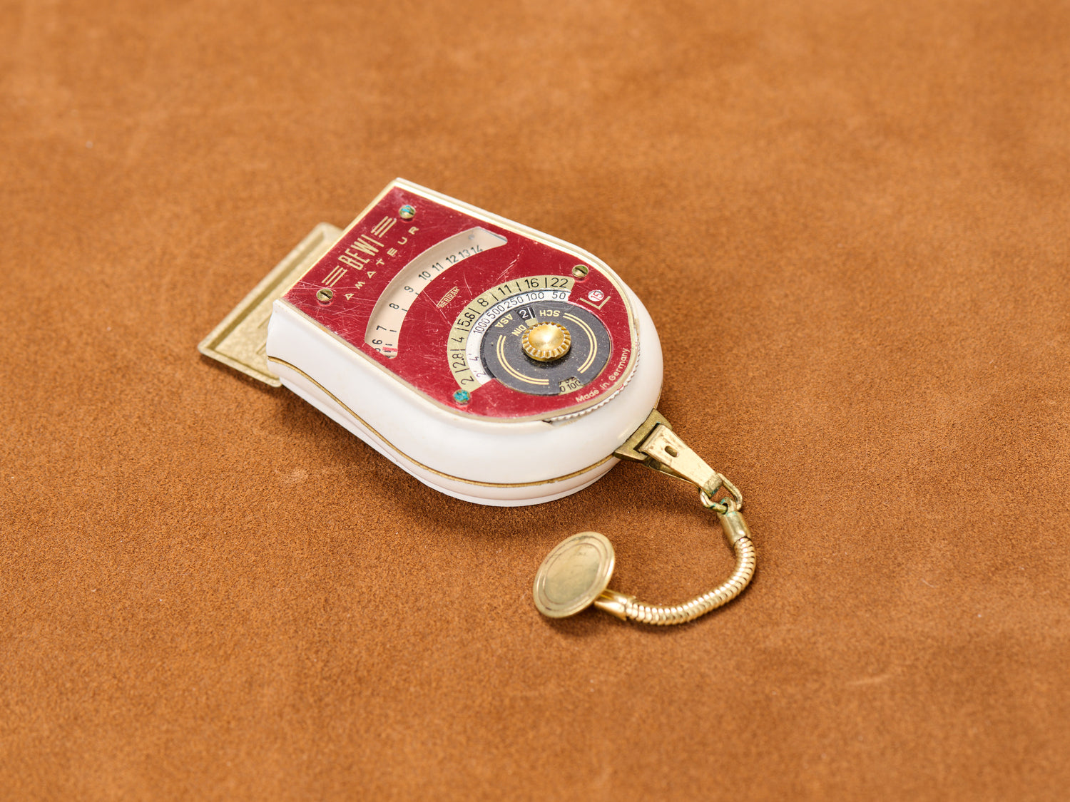 BEWI Amateur Light Meter - Red Dial Version