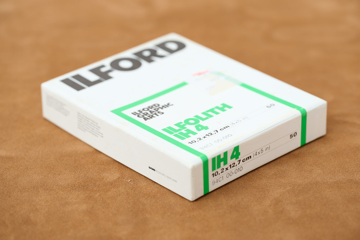 Ilford Ilfolith IH4-4x5 B&W Film No Expiry Listed