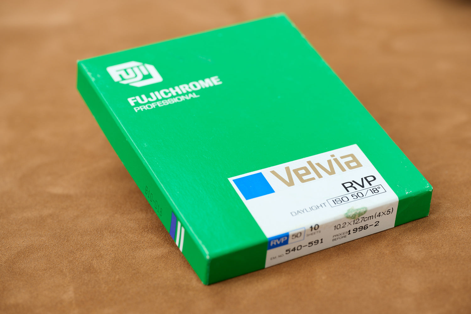 Fujifilm Velvia 50-4x5 E6 Film-Expired 1996