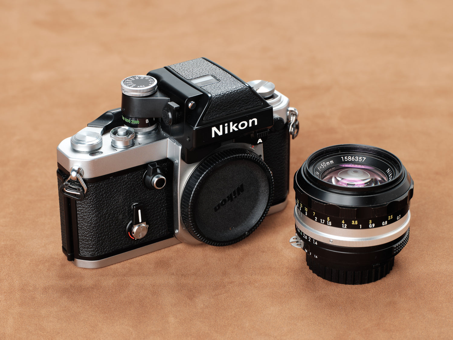 Nikon F2A with Nikkor 50mm f/1.4 S.C Auto