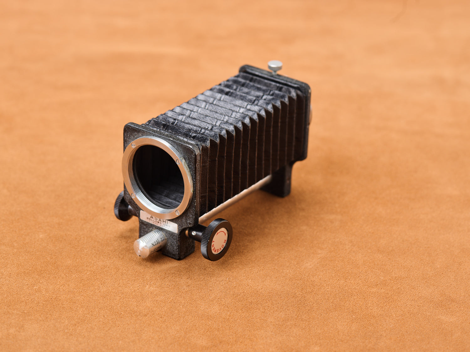 Asahi Pentax Bellows Unit I M42 Macro Extension front view