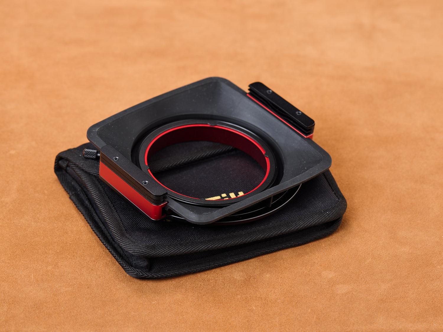 LEE SW150 Mark II ultra-wide angle filter holder system with front filter slots and protective pouch