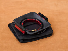 LEE SW150 Mark II ultra-wide angle filter holder system with front filter slots and protective pouch