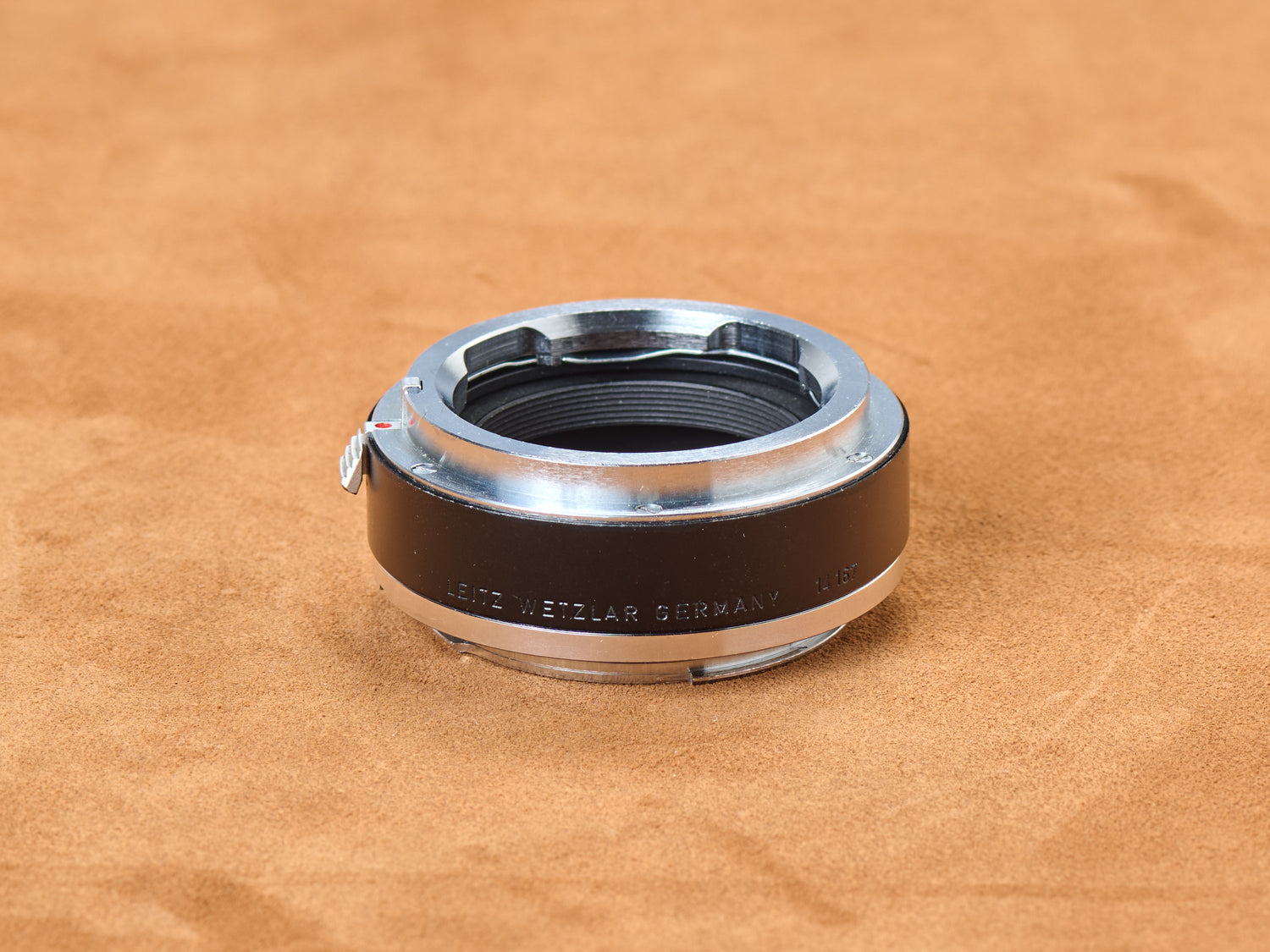 Leica Leitz Wetzlar 14167 MR Ring adapter for mounting Visoflex M lenses on Leicaflex and Leica R cameras
